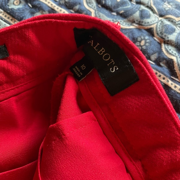 Red Wool Pants - Picture 4 of 4